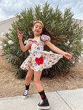 Back to school supplies dress set