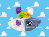 Half and half Toy Story dress