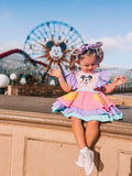 Custom Mickey fun wheel pinny