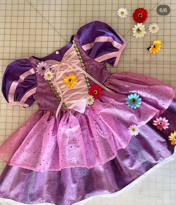Custom rapunzel dress
