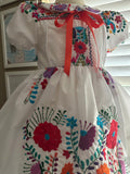 RTS Size 6/7 with matching detached bloomers authentic embroidered dress