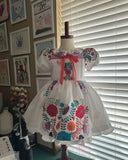 RTS Size 6/7 with matching detached bloomers authentic embroidered dress